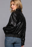 BOMBER JACKET VINIPIEL