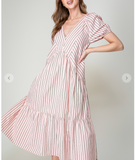 VESTIDO MAXI RAYADO