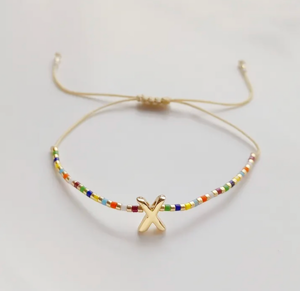 PULSERA LETRA X