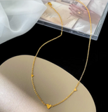 CADENA TRIPLE CORAZON