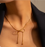 COLLAR LAZO COLGANTE