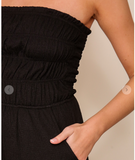 JUMPSUIT STRAPLESS