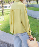 CAMISA ABOTONADA BOLSAS