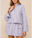 CAMISA ABOTONADA RAYADA