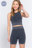 SET** WORKOUT BIKER SHORTS Y TOP