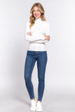 BLUSA TEJIDA CUELLO