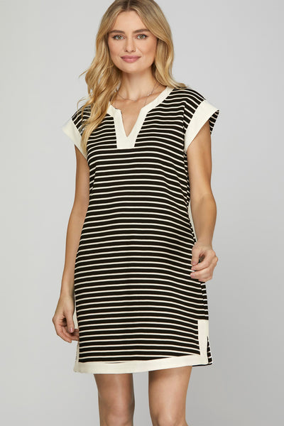 TSHIRT DRESS RAYAS