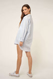 BLUSON SHIRT DRESS